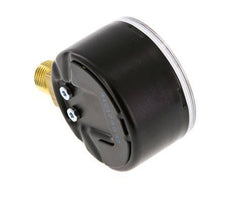 0..100 Bar (0..1450 psi) Pressure Gauge Below Steel/Brass 50 mm Class 1.6