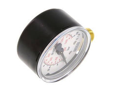 0..100 Bar (0..1450 psi) Pressure Gauge Below Steel/Brass 50 mm Class 1.6