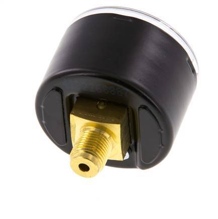 0..10 Bar (0..145 psi) Pressure Gauge Rear Steel/Brass 40 mm Class 1.6