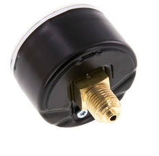 0..1 Bar (0..15 psi) Pressure Gauge Rear Steel/Brass 50 mm Class 1.6