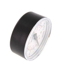 0..1 Bar (0..15 psi) Pressure Gauge Below Plastic/Brass 63 mm Class 2.5