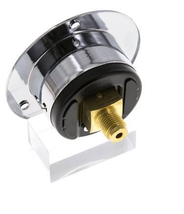 0..16 Bar (0..232 psi) Panel Mount Pressure Gauge Steel/Brass 40 mm Class 2.5 (Front Panel)