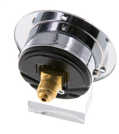 0..1.6 Bar (0..23 psi) Panel Mount Pressure Gauge Steel/Brass 50 mm Class 2.5 (Front Panel)