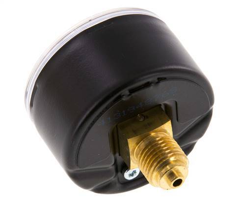 0..1.6 Bar (0..23 psi) Pressure Gauge Rear Steel/Brass 50 mm Class 1.6
