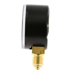 0..1.6 Bar (0..23 psi) Pressure Gauge Below Steel/Brass 50 mm Class 1.6