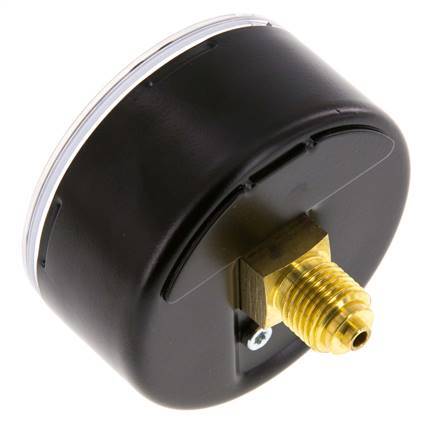 0..250 Bar (0..3626 psi) Pressure Gauge Rear Steel/Brass 63 mm Class 1.6