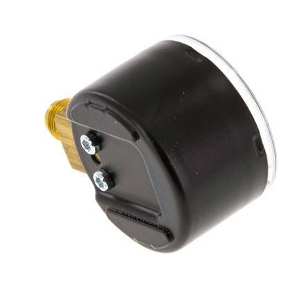 0..25 Bar (0..363 psi) Pressure Gauge Below Steel/Brass 40 mm Class 1.6