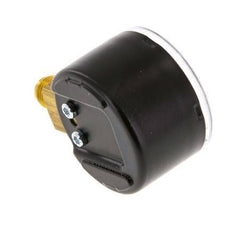 0..25 Bar (0..363 psi) Pressure Gauge Below Steel/Brass 40 mm Class 1.6