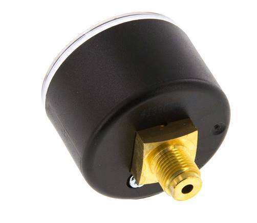 0..2.5 Bar (0..36 psi) Pressure Gauge Rear Plastic/Brass 40 mm Class 2.5