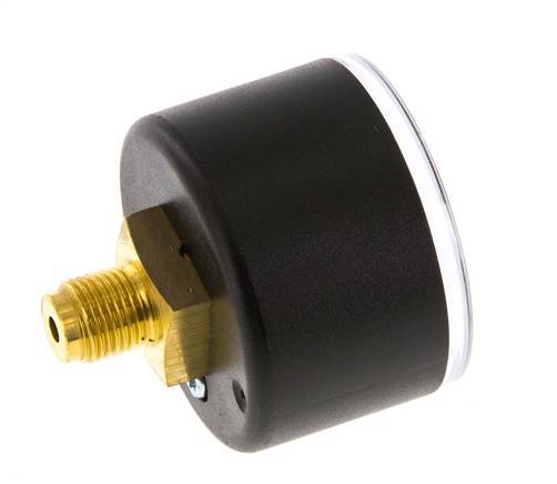 0..2.5 Bar (0..36 psi) Pressure Gauge Rear Plastic/Brass 40 mm Class 2.5