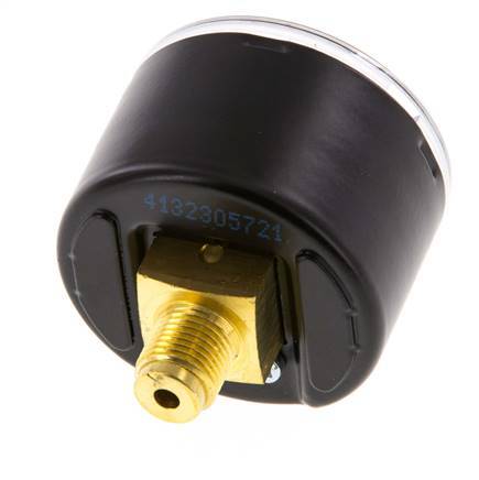 0..2.5 Bar (0..36 psi) Pressure Gauge Rear Steel/Brass 40 mm Class 1.6