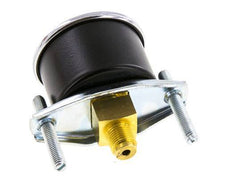 0..2.5 Bar (0..36 psi) Panel Mount Pressure Gauge Steel/Brass 40 mm Class 2.5 (Bracket)