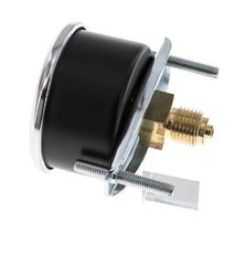 0..2.5 Bar (0..36 psi) Panel Mount Pressure Gauge Steel/Brass 50 mm Class 2.5 (Bracket)