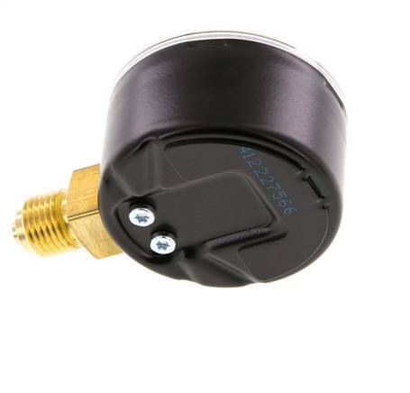 0..2.5 Bar (0..36 psi) Pressure Gauge Below Steel/Brass 50 mm Class 1.6
