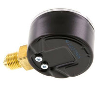 0..2.5 Bar (0..36 psi) Pressure Gauge Below Steel/Brass 50 mm Class 1.6