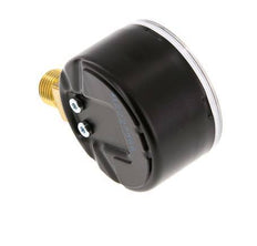 0..2.5 Bar (0..36 psi) Pressure Gauge Below Steel/Brass 50 mm Class 1.6