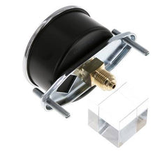 0..2.5 Bar (0..36 psi) Panel Mount Pressure Gauge Steel/Brass 63 mm Class 2.5 (Bracket)