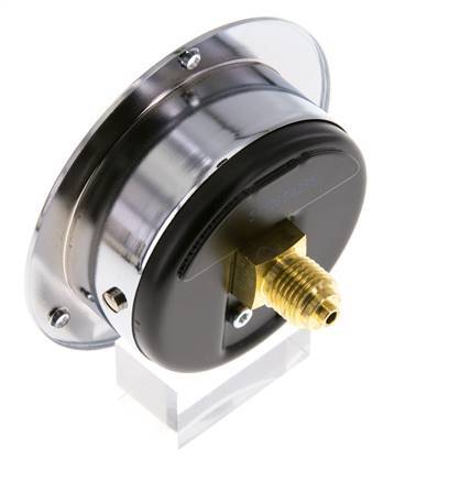 0..400 Bar (0..5802 psi) Panel Mount Pressure Gauge Steel/Brass 63 mm Class 2.5 (Front Panel)