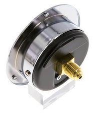 0..400 Bar (0..5802 psi) Panel Mount Pressure Gauge Steel/Brass 63 mm Class 2.5 (Front Panel)
