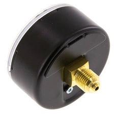 0..400 Bar (0..5802 psi) Pressure Gauge Rear Steel/Brass 63 mm Class 1.6
