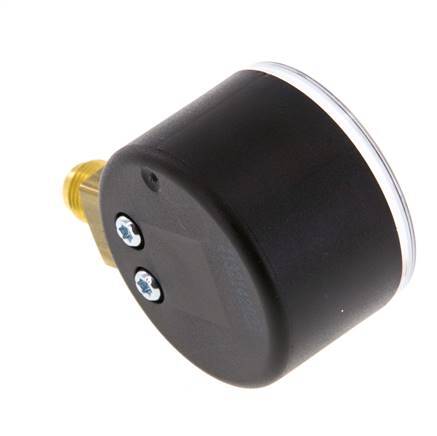 0..40 Bar (0..580 psi) Pressure Gauge Below Plastic/Brass 40 mm Class 2.5