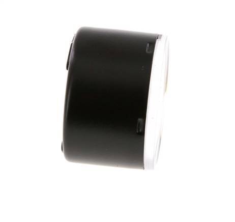 0..40 Bar (0..580 psi) Pressure Gauge Below Steel/Brass 40 mm Class 1.6