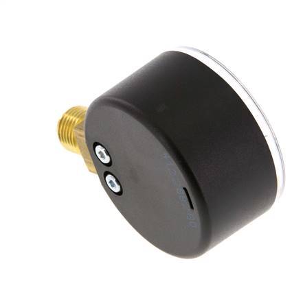 0..40 Bar (0..580 psi) Pressure Gauge Below Plastic/Brass 50 mm Class 2.5