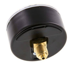 0..40 Bar (0..580 psi) Pressure Gauge Rear Steel/Brass 63 mm Class 1.6