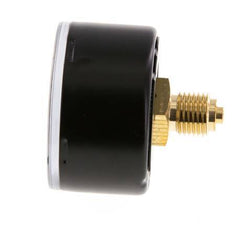 0..4 Bar (0..58 psi) Pressure Gauge Rear Steel/Brass 50 mm Class 1.6