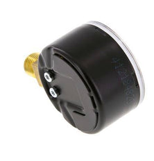 0..4 Bar (0..58 psi) Pressure Gauge Below Steel/Brass 50 mm Class 1.6