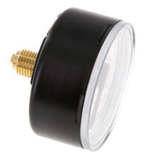 0..4 Bar (0..58 psi) Pressure Gauge Rear Steel/Brass 63 mm Class 1.6