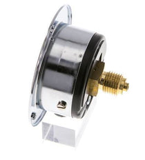 0..60 Bar (0..870 psi) Panel Mount Pressure Gauge Steel/Brass 50 mm Class 2.5 (Front Panel)