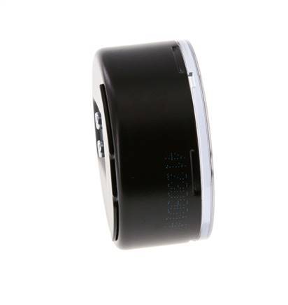 0..6 Bar (0..87 psi) Pressure Gauge Below Steel/Brass 63 mm Class 1.6