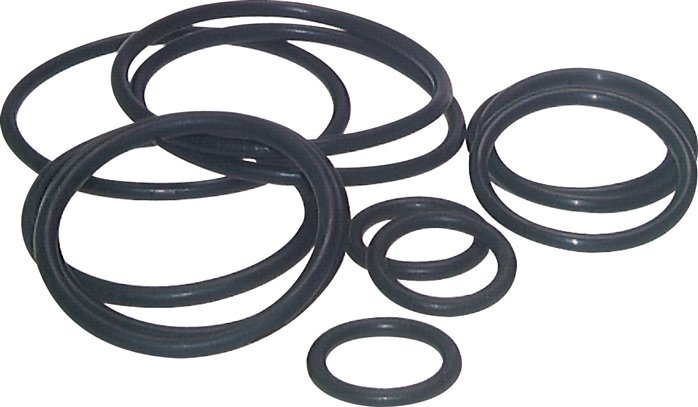 NBR O-ring 72.69 x 2.62mm (OD 77.93mm) 70 Shore A [50 Pieces]