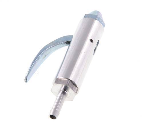 Aluminum Blowout Tap With Hose Connection 6 mm