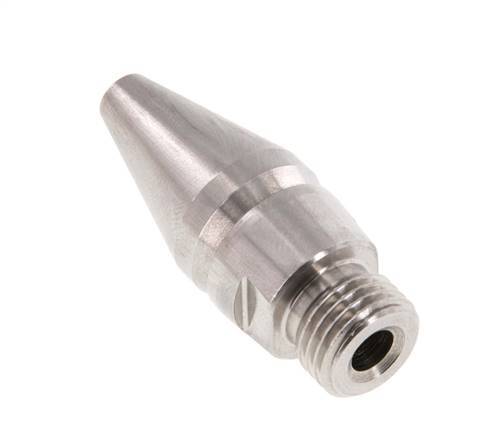 Adjustable Air Saving Nozzle R 1/4"(MT)-Rp 1/8"(FT) 1.4436