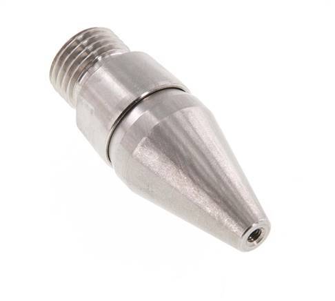 Adjustable Air Saving Nozzle R 1/4"(MT)-Rp 1/8"(FT) 1.4436