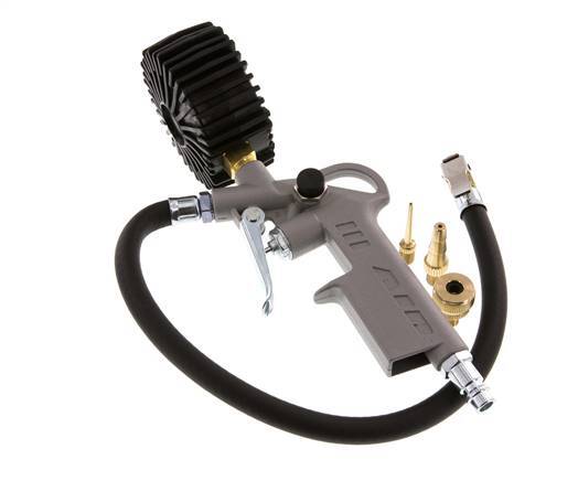 Pistol Grip Uncalibrated Tire Inflator Euro Coupling DN 7.2 12 bar Hobby