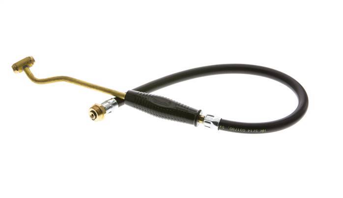 500 mm Filling Hose With Petrol Station Connector G 1/4"/M 20x1 (MT) Rotatable