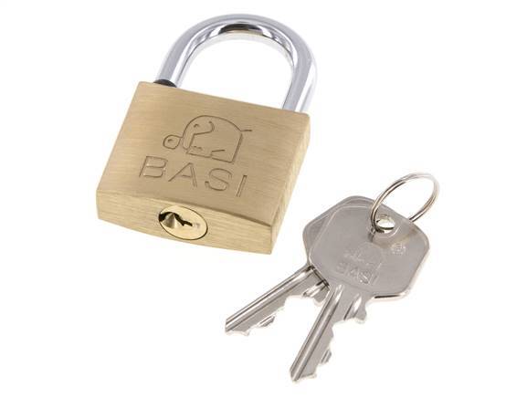 Cylinder padlock 40 Simultaneous Locking with Closure A