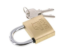 Cylinder padlock 50 Simultaneous Locking with Closure B