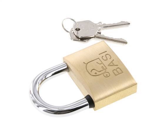 Cylinder padlock 60 Simultaneous Locking with Closure A