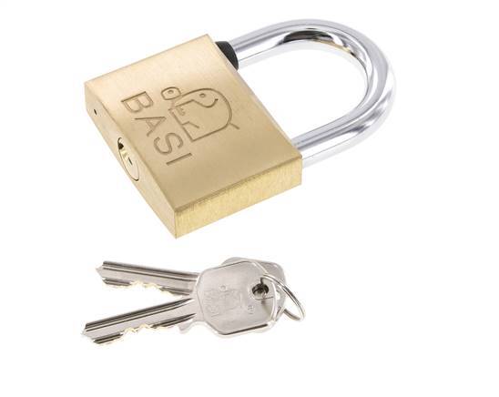 Cylinder padlock 60 Simultaneous Locking with Closure A