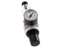 Filter-Regulator G1/4'' 700 l/min 0.2-6.0bar/3-87psi Semi-Auto 40 mm Pressure Gauge Plastic Multifix 0