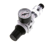 Filter-Regulator G1/4'' 700 l/min 0.2-6.0bar/3-87psi Semi-Auto 40 mm Pressure Gauge Plastic Multifix 0