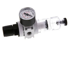 Filter-Regulator G1/4'' 700 l/min 0.2-6.0bar/3-87psi Semi-Auto 40 mm Pressure Gauge Plastic Multifix 0