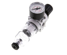 Filter-Regulator G1/4'' 700 l/min 0.2-6.0bar/3-87psi Semi-Auto 40 mm Pressure Gauge Plastic Multifix 0