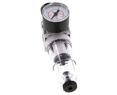 Filter-Regulator G1/4'' 700 l/min 0.1-3.0bar/1-44psi Semi-Auto 40 mm Pressure Gauge Plastic Multifix 0