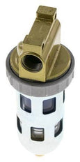 Microfilter 0.01microns G3/8'' 560 l/min Semi-Auto Protective Cage Polycarbonate Standard 1