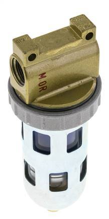 Microfilter 0.01microns G3/8'' 560 l/min Semi-Auto Protective Cage Polycarbonate Standard 1